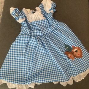 2-3 T Dorothy Wizard of Oz Halloween dress